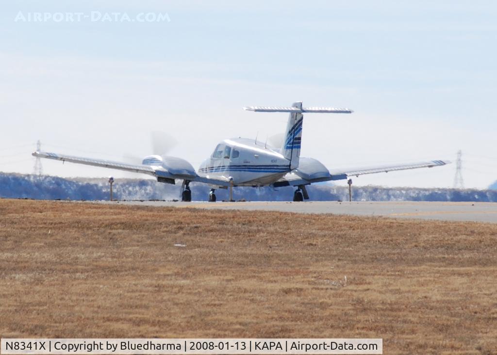 N8341X, Piper PA-44-180T Turbo Seminole C/N 44-8107043, Cleared for takeoff.