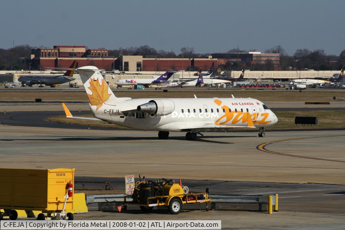 C-FEJA, 2004 Bombardier CRJ-200ER (CL-600-2B19) C/N 7983, Air Canada Jazz