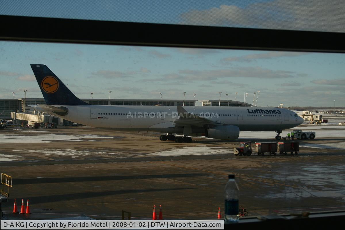 D-AIKG, 2005 Airbus A330-343X C/N 645, Lufthansa