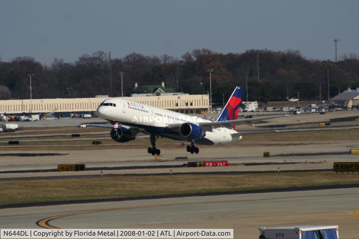 N644DL, 1989 Boeing 757-232 C/N 23998, Delta
