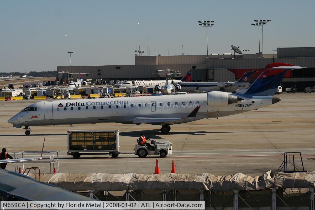 N659CA, 2004 Bombardier CRJ-700 (CL-600-2C10) Regional Jet C/N 10153, ASA