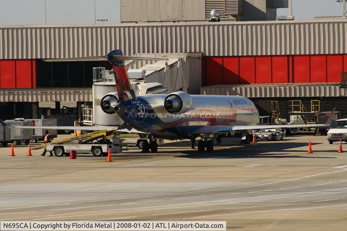 N695CA, 2006 Bombardier CRJ-900ER (CL-600-2D24) C/N 15097, Comair 30th Anniversary