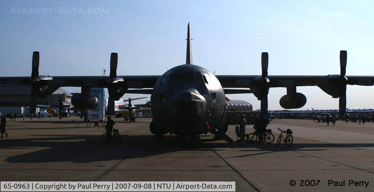 65-0963, 1965 Lockheed WC-130H Hercules C/N 382-4103, Had to have one to leave with.  Love the Hercs