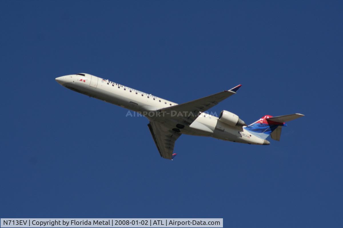 N713EV, 2003 Bombardier CRJ-701 (CL-600-2C10) Regional Jet C/N 10081, ASA
