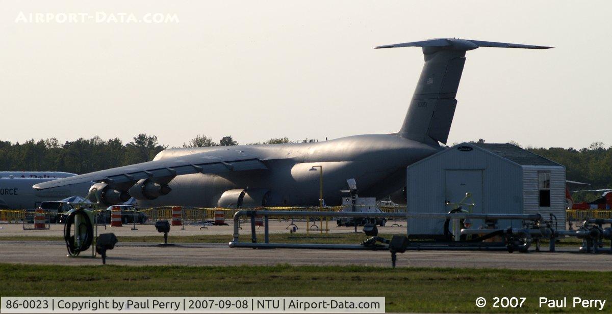 86-0023, 1986 Lockheed C-5B Galaxy C/N 500-0109, The biggest one there
