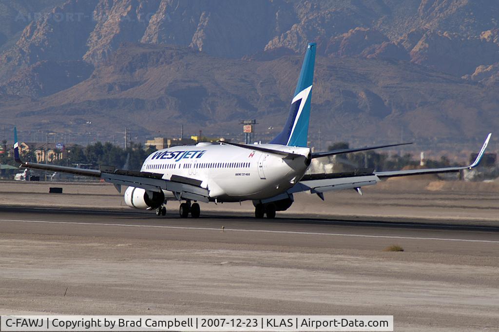 C-FAWJ, 2007 Boeing 737-8CT C/N 35502, WestJet / 2007 Boeing 737-8CT