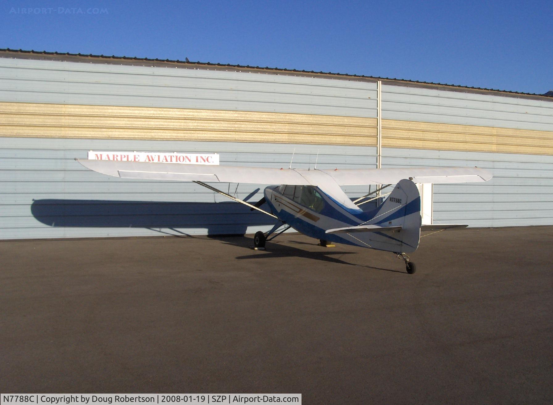 N7788C, 1946 Aeronca 7DC C/N 7AC-5928, 1946 Aeronca 7DC CHAMPION, Continental C85 85 Hp