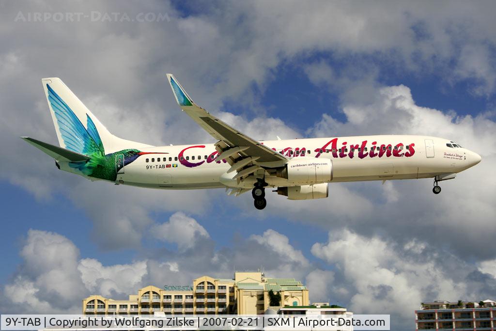 9Y-TAB, 2000 Boeing 737-8Q8 C/N 28233, visitor