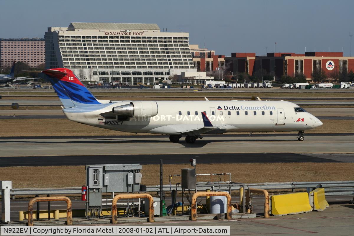 N922EV, 2003 Bombardier CRJ-200ER (CL-600-2B19) C/N 7822, ASA