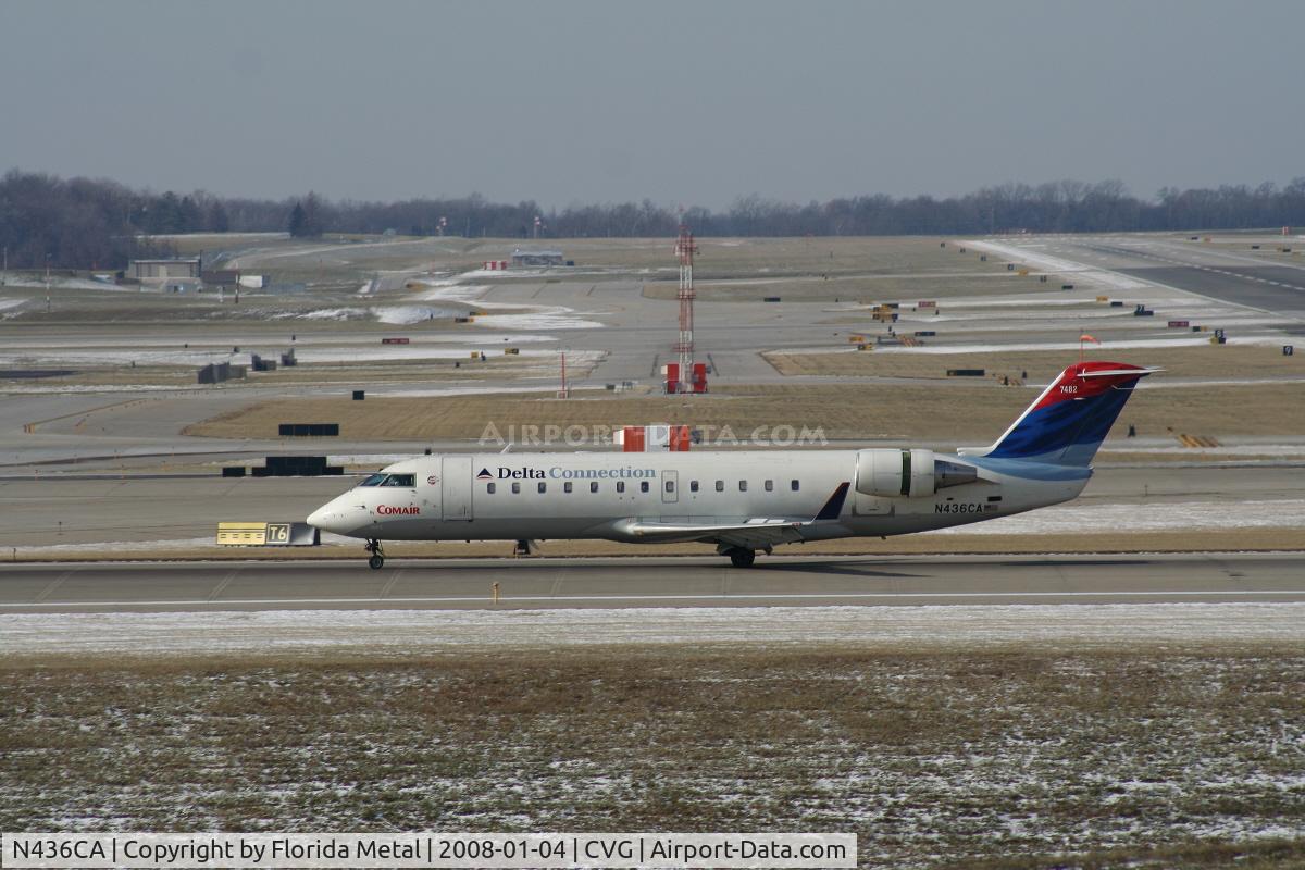 N436CA, 2001 Bombardier CRJ-100ER (CL-600-2B19) C/N 7482, Comair