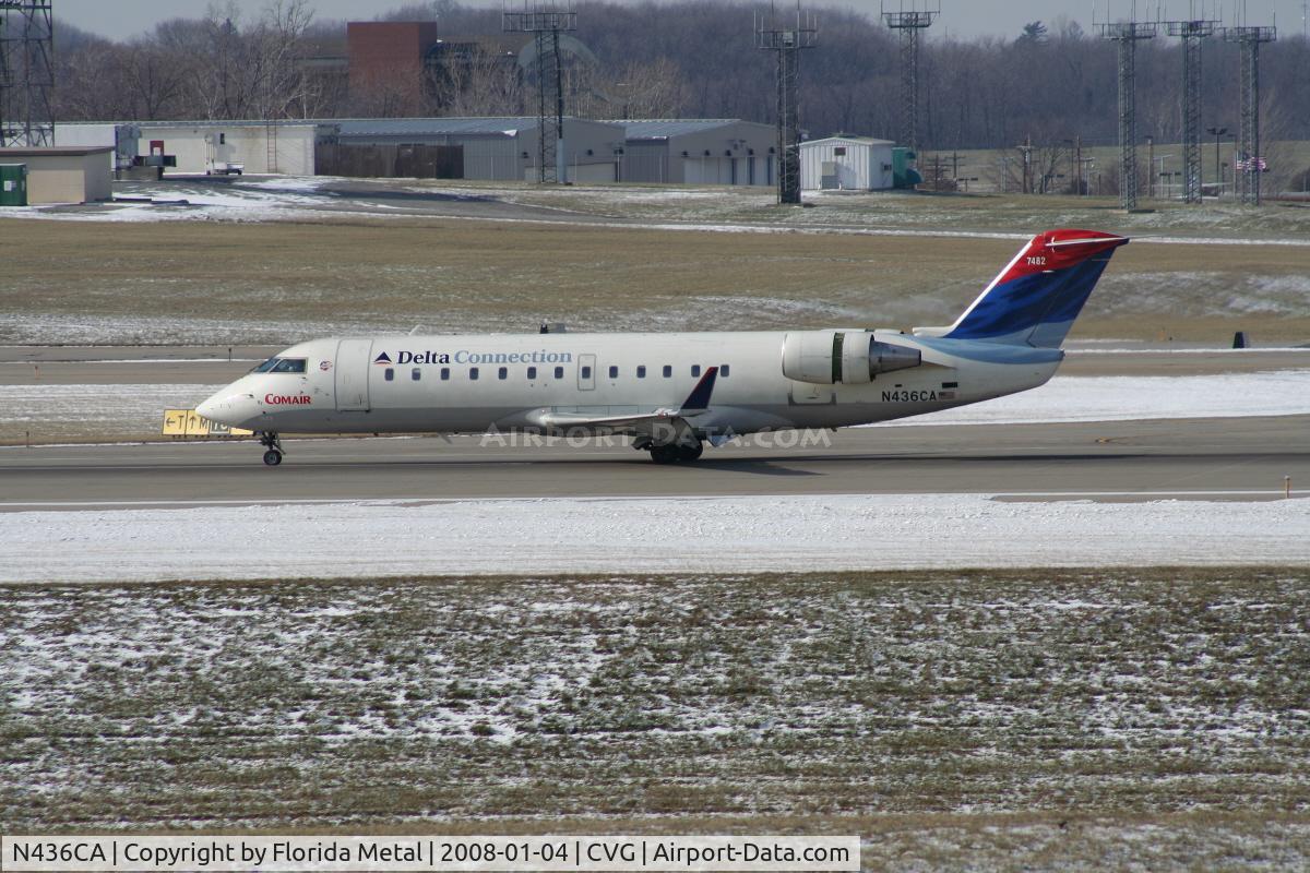 N436CA, 2001 Bombardier CRJ-100ER (CL-600-2B19) C/N 7482, Comair