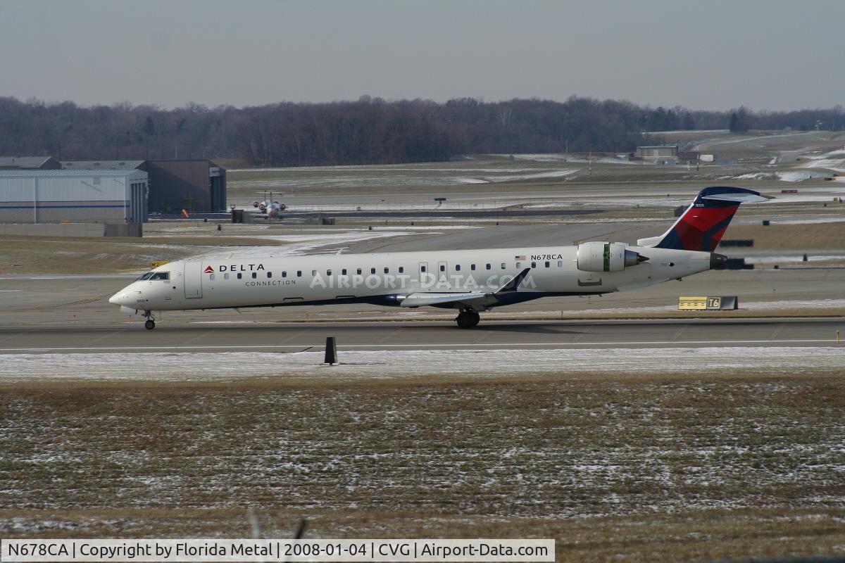 N678CA, 2007 Bombardier CRJ-900ER (CL-600-2D24) C/N 15125, Comair