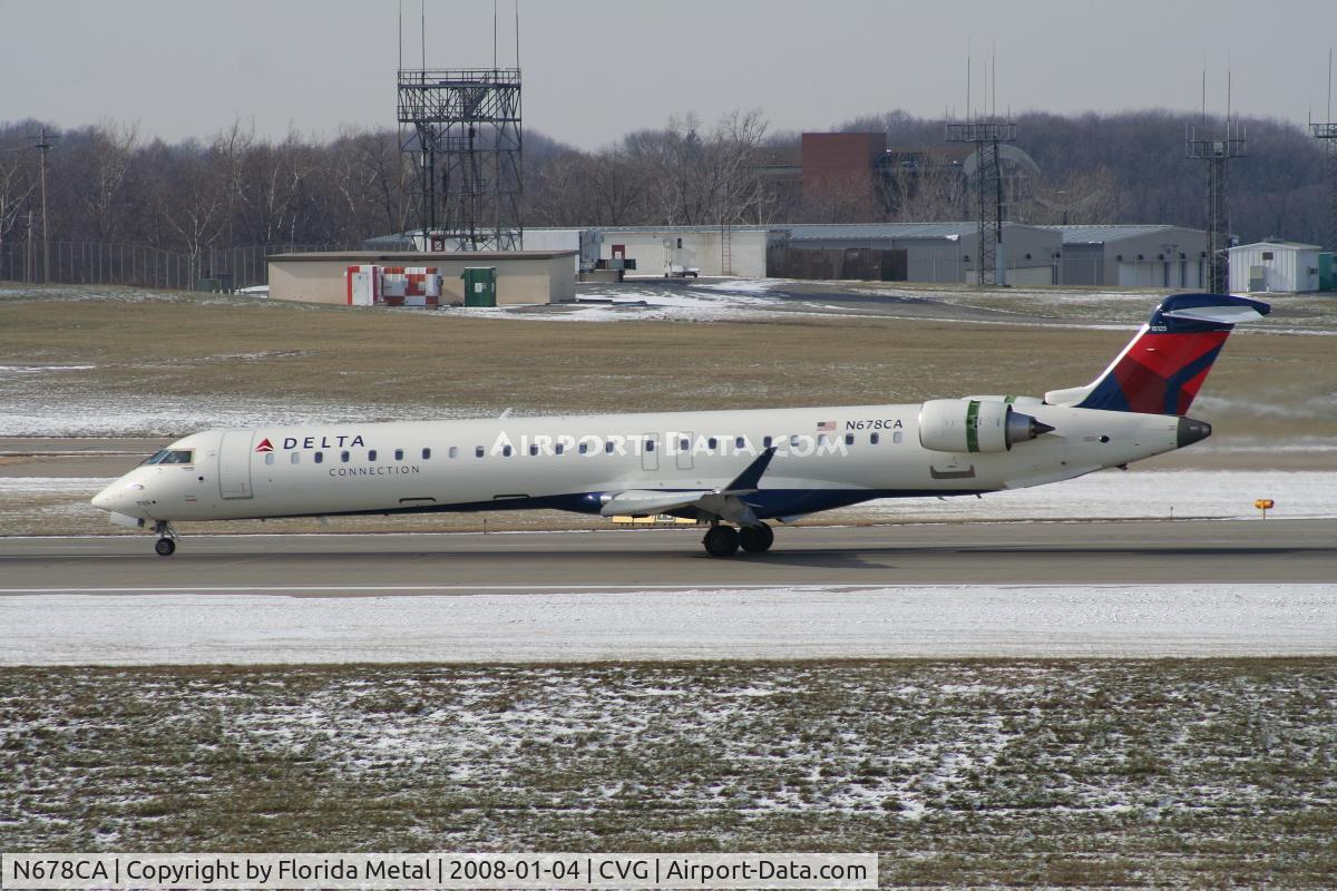 N678CA, 2007 Bombardier CRJ-900ER (CL-600-2D24) C/N 15125, Comair