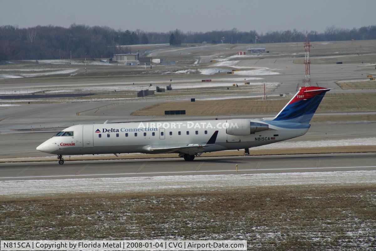N815CA, 2000 Bombardier CRJ-100ER (CL-600-2B19) C/N 7397, Comair