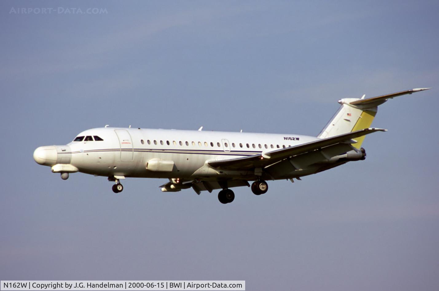 N162W, 1966 BAC 111-401AK One-Eleven C/N BAC.087, Northrop Grumman  BAC 1-11 on Final @ BWI