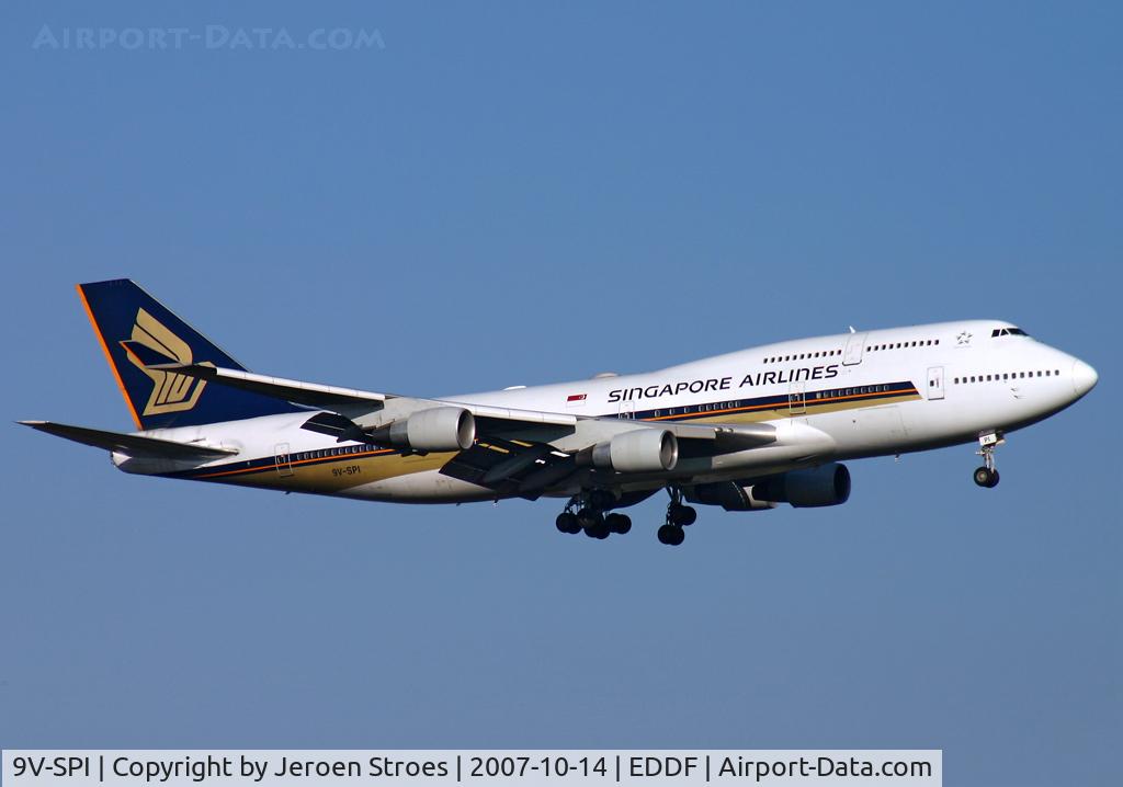 9V-SPI, 1996 Boeing 747-412 C/N 28022, .