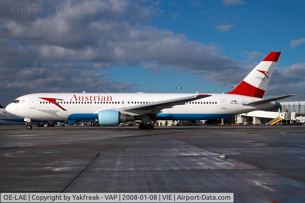 OE-LAE, 2000 Boeing 767-3Z9/ER C/N 30383, Austrian Airlines Boeing 767-300