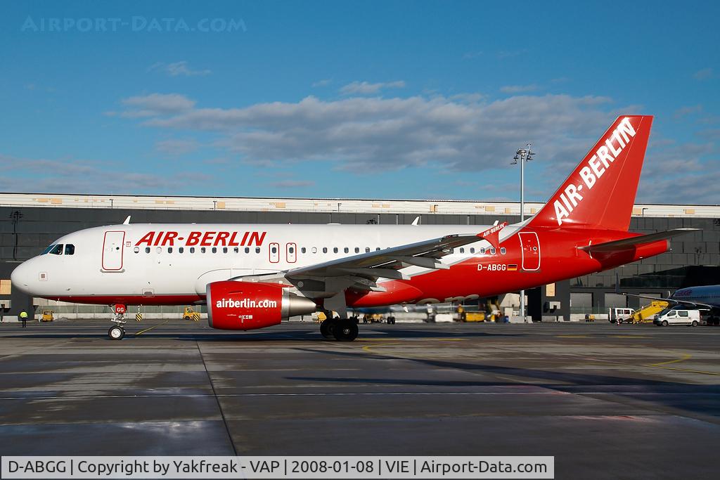 D-ABGG, 2007 Airbus A319-111 C/N 3202, Air Berlin Airbus A319