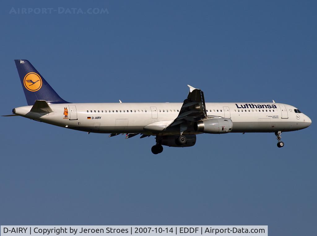 D-AIRY, 1998 Airbus A321-131 C/N 0901, .