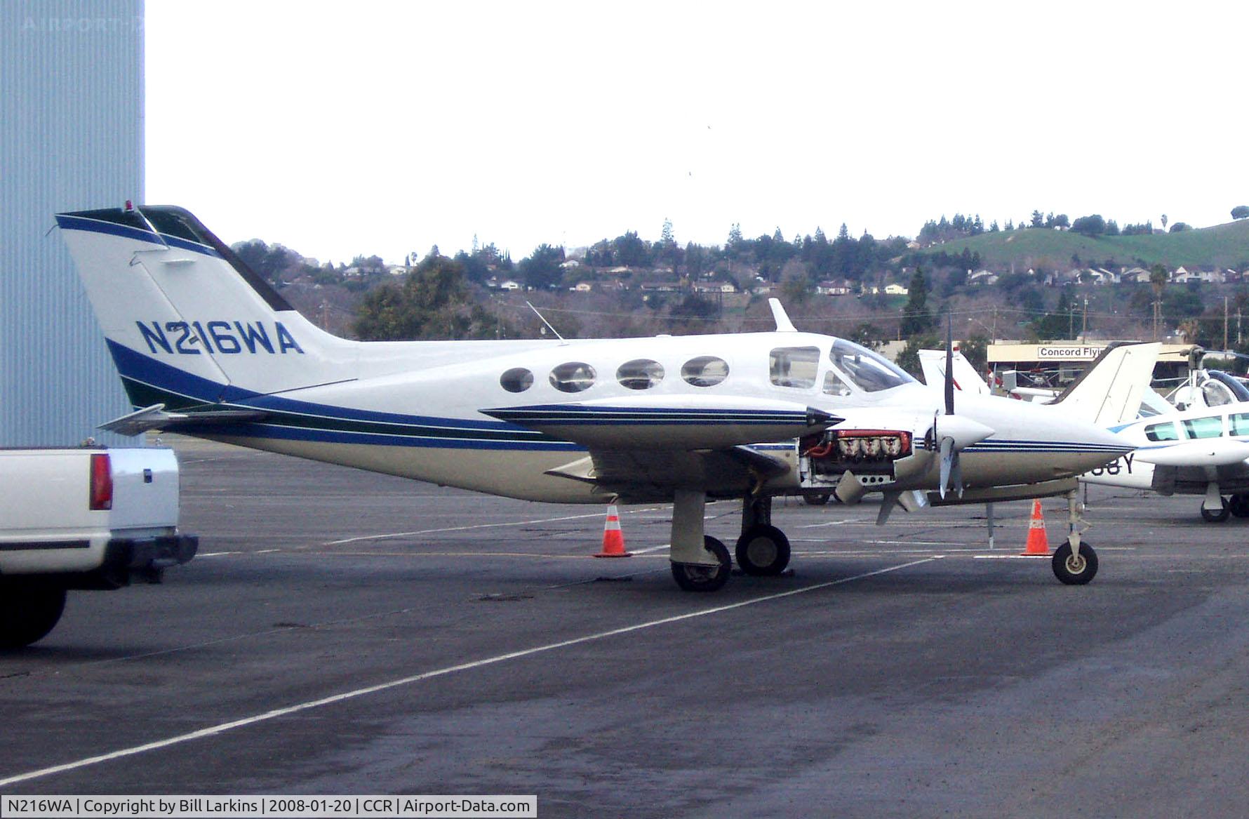 N216WA, 1969 Cessna 421A Golden Eagle C/N 421A-0032, Being worked on