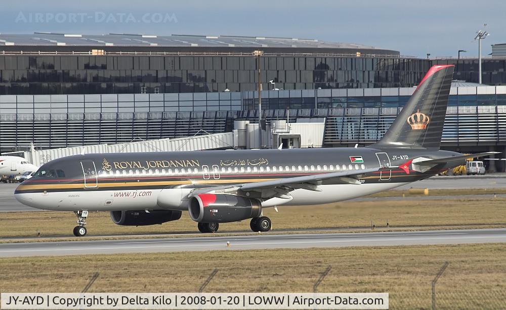 JY-AYD, Airbus A320-214 C/N 2598, Royal Jordanian A320-232