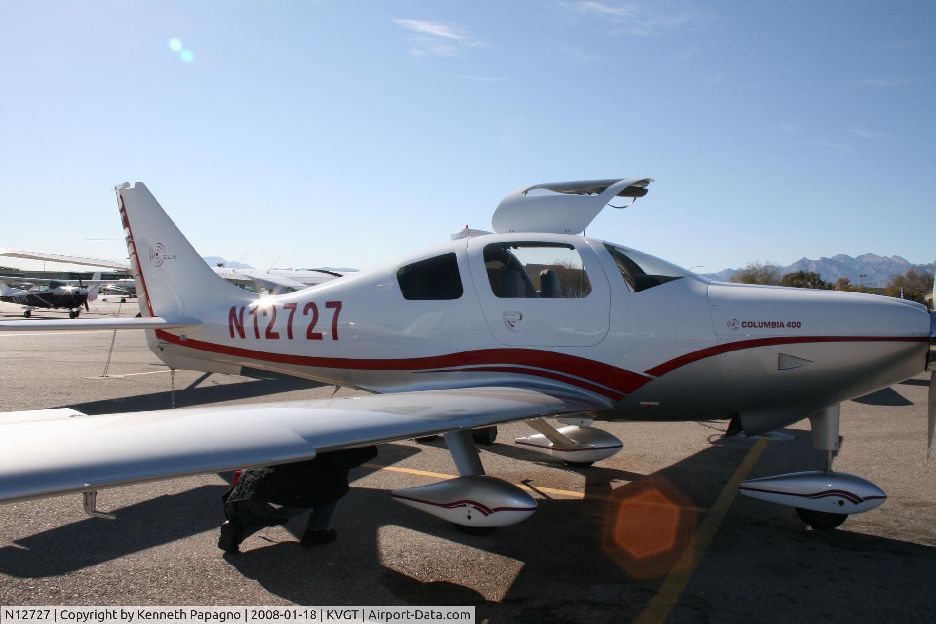 N12727, 2007 Columbia Aircraft Mfg LC-42-550FG Columbia 400 C/N 41769, In Process of a Walk around in North Las Vegas