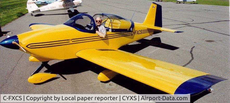 C-FXCS, 2007 Vans RV-10 C/N 40297, Aircraft when it was new.