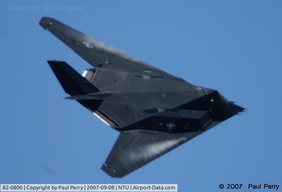 82-0800, 1982 Lockheed F-117A Nighthawk C/N A.4025, Modern marvel, right up to her retirement