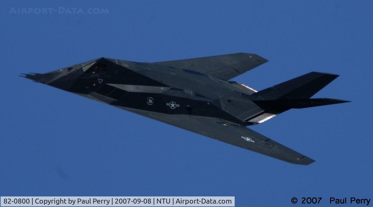 82-0800, 1982 Lockheed F-117A Nighthawk C/N A.4025, Attractive, in a Tetris sort of way