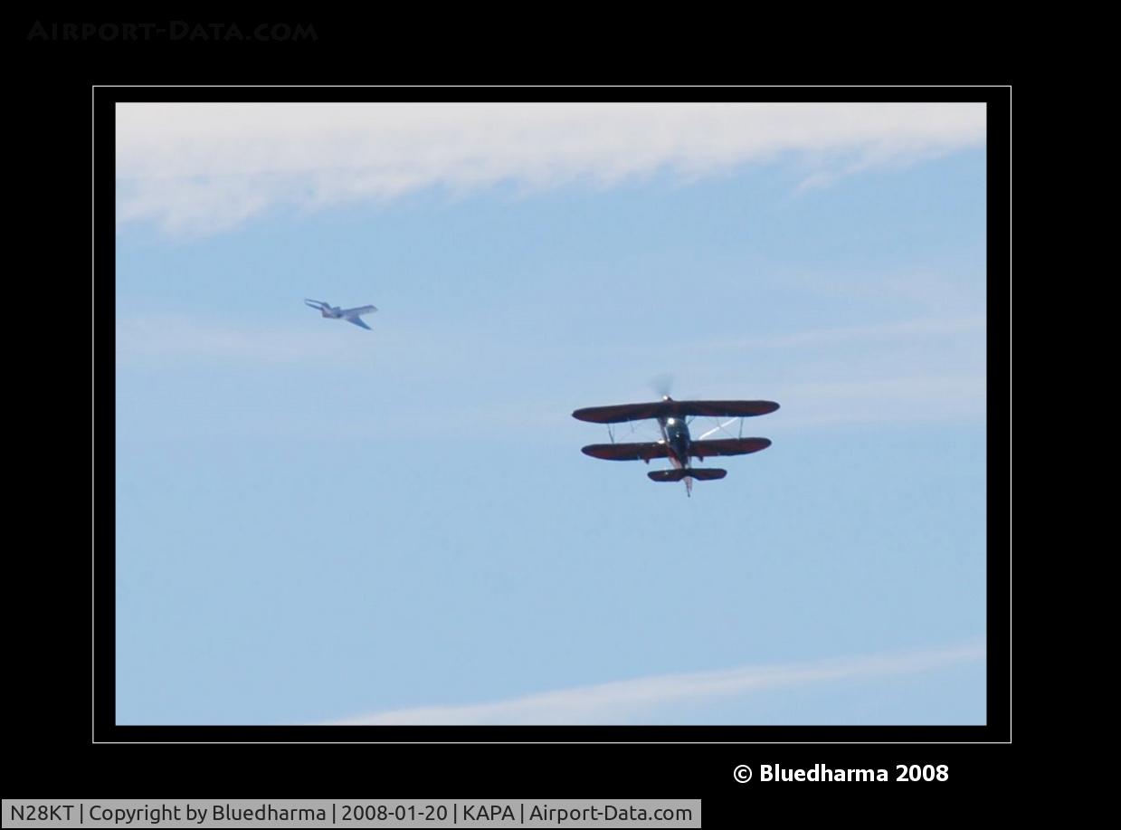 N28KT, 2005 Stolp SA-750 Acroduster Too C/N 0028, Power Play races to the sky.