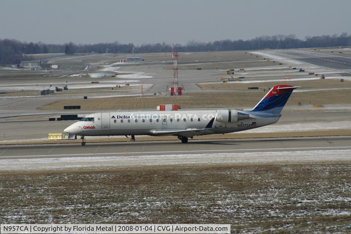 N957CA, 1996 Canadair CRJ-100ER (CL-600-2B19) C/N 7109, Comair