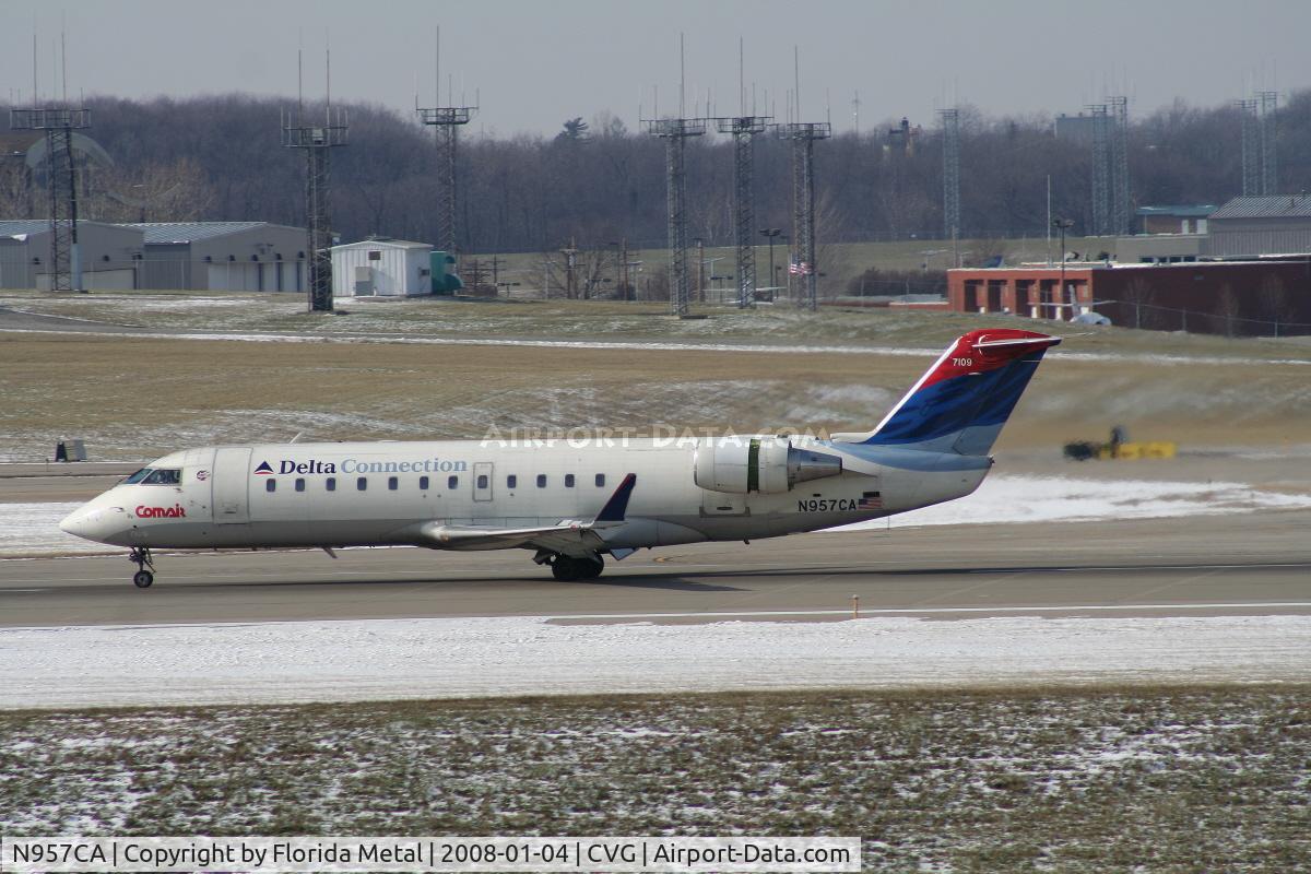 N957CA, 1996 Canadair CRJ-100ER (CL-600-2B19) C/N 7109, Comair