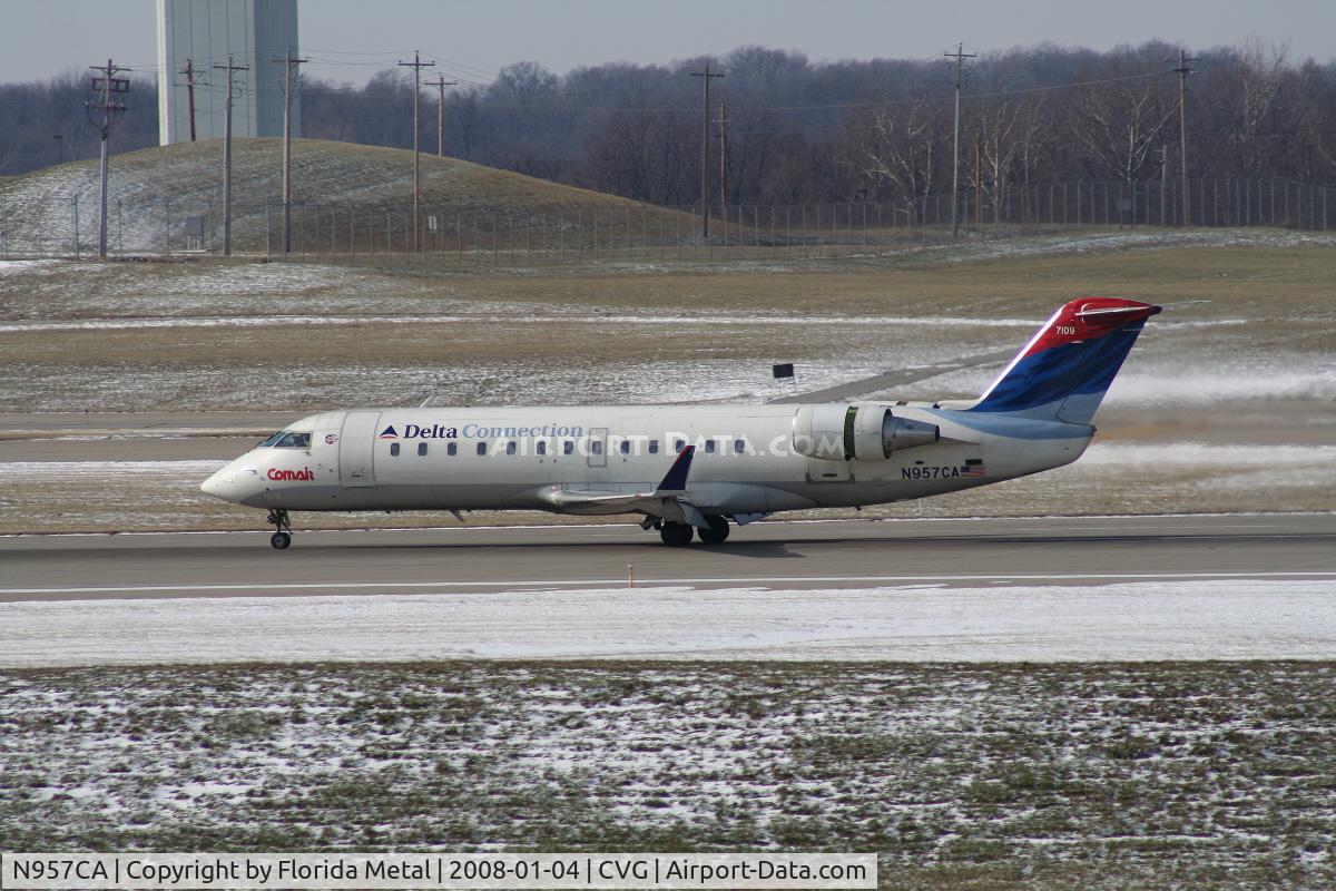 N957CA, 1996 Canadair CRJ-100ER (CL-600-2B19) C/N 7109, Comair