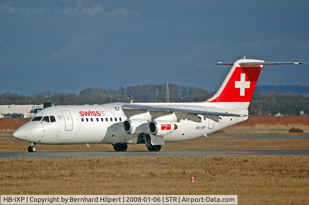 HB-IXP, 1996 British Aerospace Avro 146-RJ100 C/N E3283, RJ100 Swiss