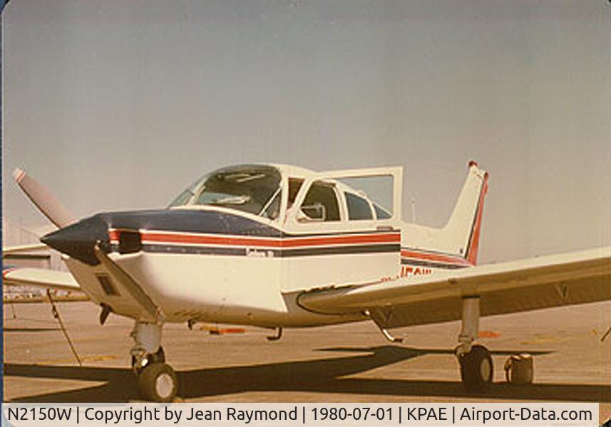 N2150W, 1974 Beech C23 Sundowner 180 C/N M-1576, Our New Plane - You can't see the tail number completely, but it is N2150W