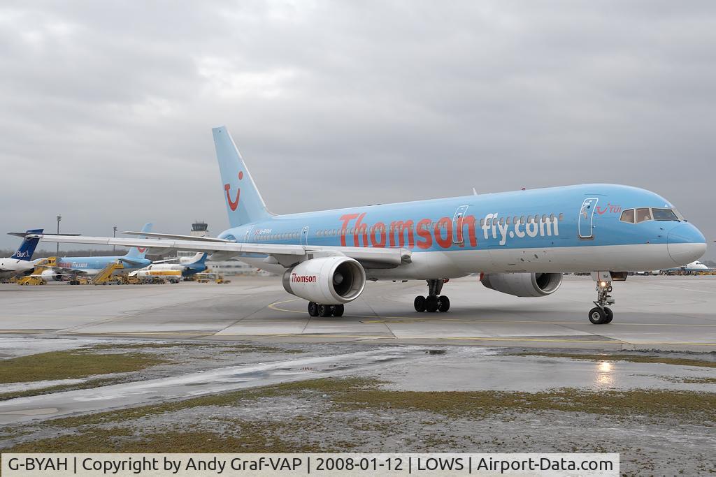 G-BYAH, 1992 Boeing 757-204 C/N 26966, Thomson 757-200