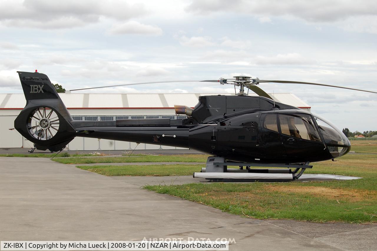 ZK-IBX, Eurocopter EC-130B-4 (AS-350B-4) C/N 3842, At Ardmore