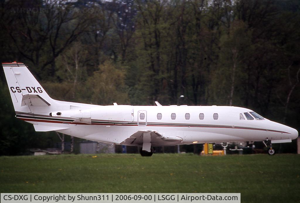 CS-DXG, 2005 Cessna 560XLS Citation Excel C/N 560-5595, Ready for take off rwy 23