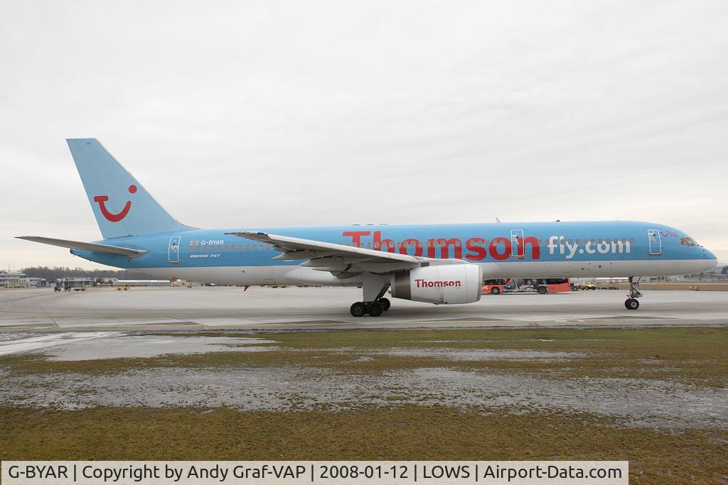G-BYAR, 1994 Boeing 757-204 C/N 27237, Thomson 757-200