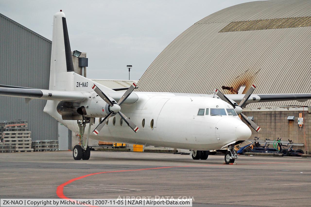 ZK-NAO, 1968 Fokker F-27-500 Friendship C/N 10364, At Auckland