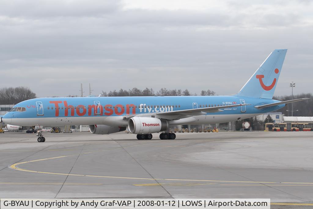 G-BYAU, 1994 Boeing 757-204 C/N 27220, Thomson 757-200