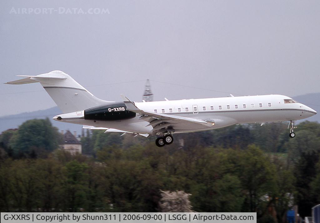 G-XXRS, 2004 Bombardier BD-700-1A10 Global Express C/N 9169, Landing rwy 23