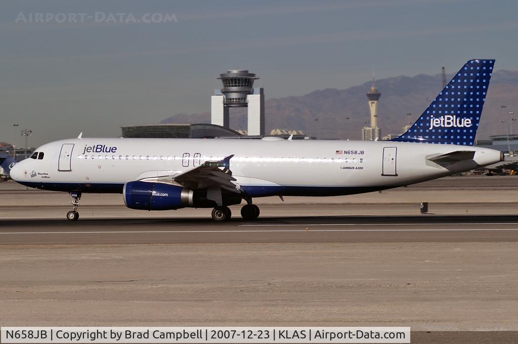 N658JB, 2007 Airbus A320-232 C/N 3150, jetBlue Airways - 'Woo Hoo' / 2007 Airbus A320-232