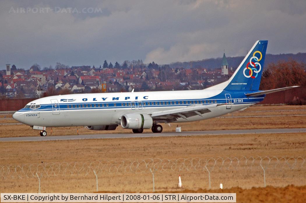 SX-BKE, 1991 Boeing 737-484 C/N 25417/2160, 737-484 of Olympic Airways, will soon be history!!!