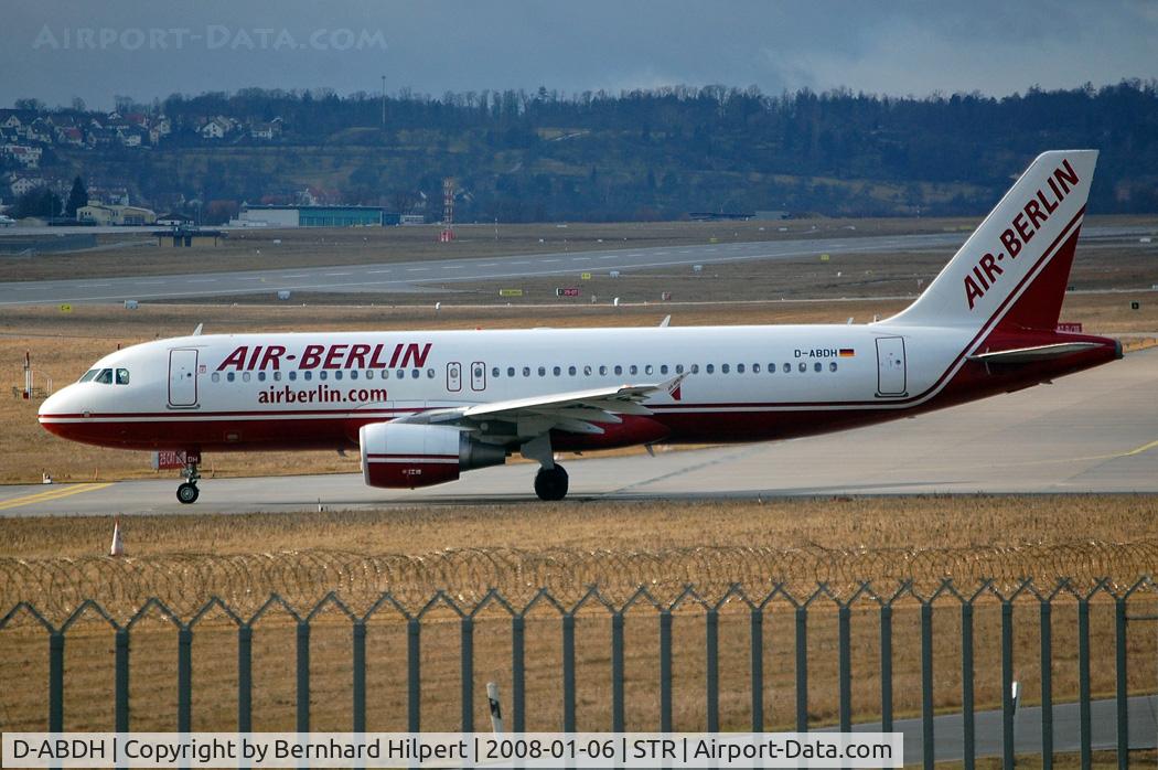 D-ABDH, 2006 Airbus A320-214 C/N 2846, A320-214 in the old Air Berlin colours