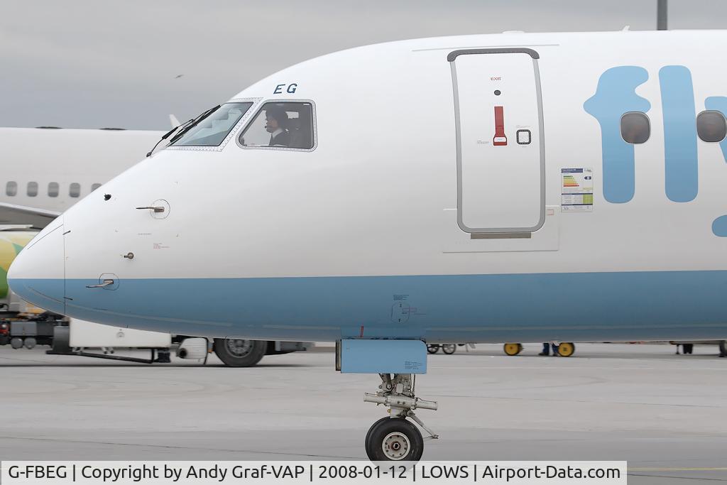 G-FBEG, 2007 Embraer 195LR (ERJ-190-200LR) C/N 19000120, FlyBE EMB190