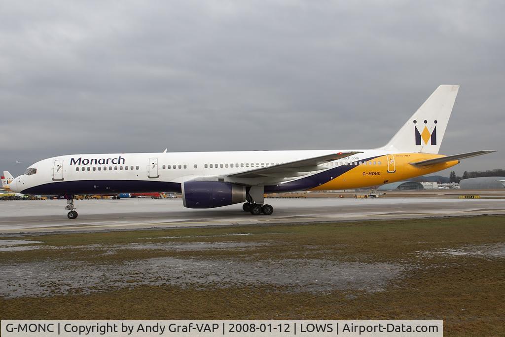 G-MONC, 1983 Boeing 757-2T7 C/N 22781, Monarch 757-200