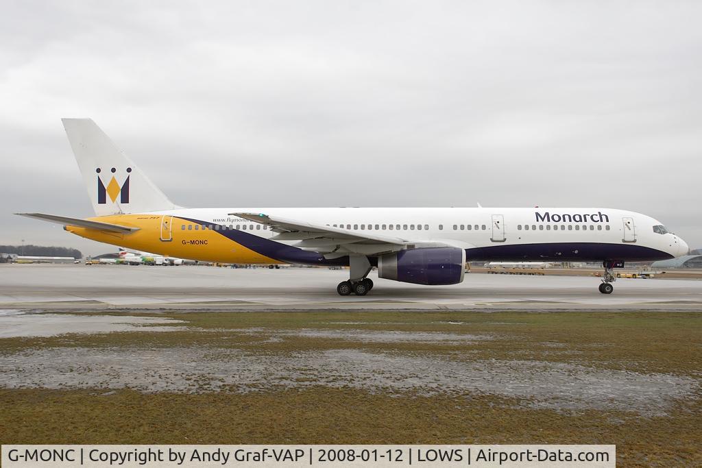 G-MONC, 1983 Boeing 757-2T7 C/N 22781, Monarch 757-200