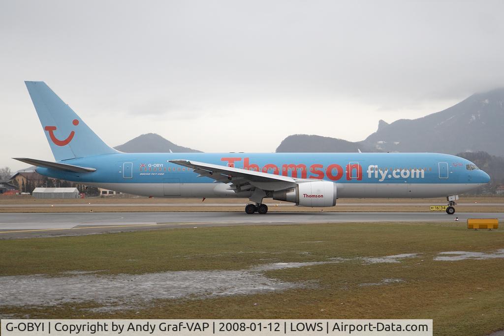G-OBYI, 2000 Boeing 767-304/ER C/N 29138, Thomson 767-300