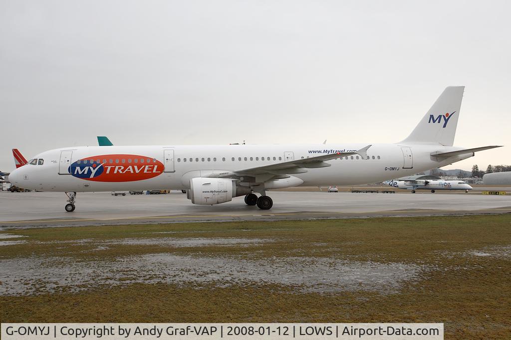 G-OMYJ, 1997 Airbus A321-211 C/N 677, MyTravel A321
